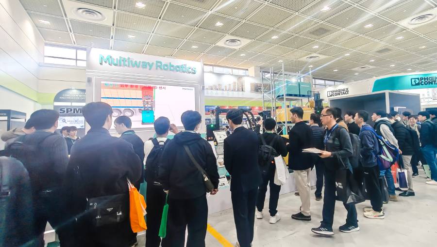 Multiway Robotics Shines at Korea AW 2026 | Autonomous Tailgate Loading & Unloading and High-Bay Storage/Retrieval Solutions Draw Significant Attention