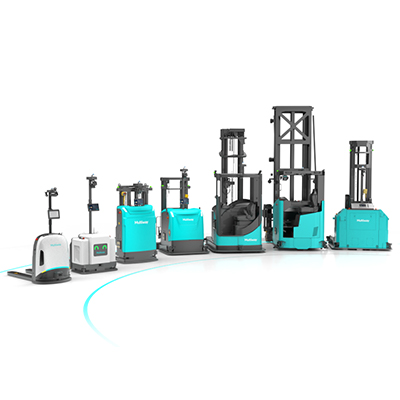 La solución de carretilla elevadora no tripulada ayuda a la doble optimización de la eficiencia y el costo de las