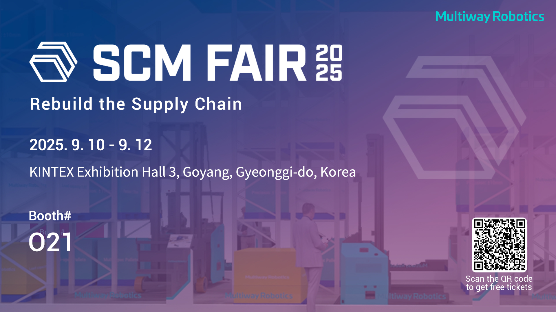Multiway Robotics to Showcase at SCM FAIR 2025 in South Korea